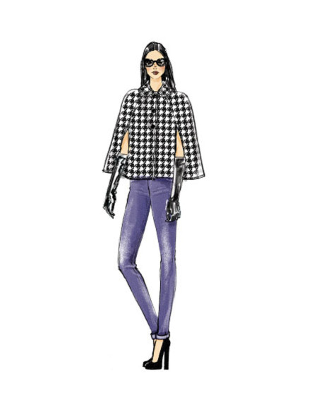 Cape pattern - Vogue 8959