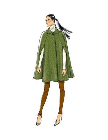 Cape pattern - Vogue 8959