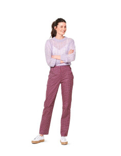 Pants pattern - Burda 6101 2
