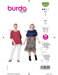 Blouse Pattern - Burda 6105