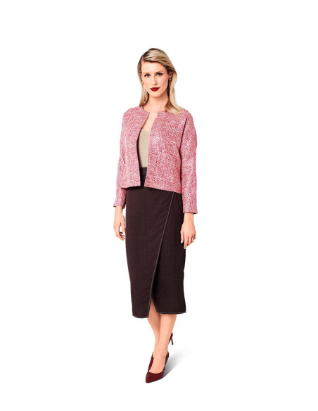 Jacket pattern - Burda 6123
