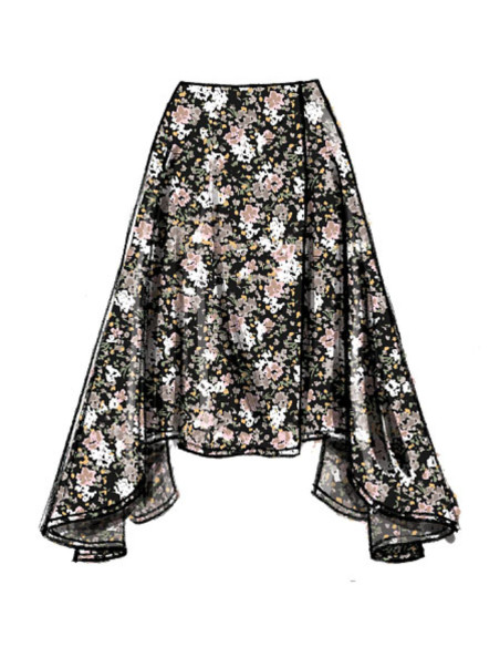 Skirt pattern - Vogue 8956