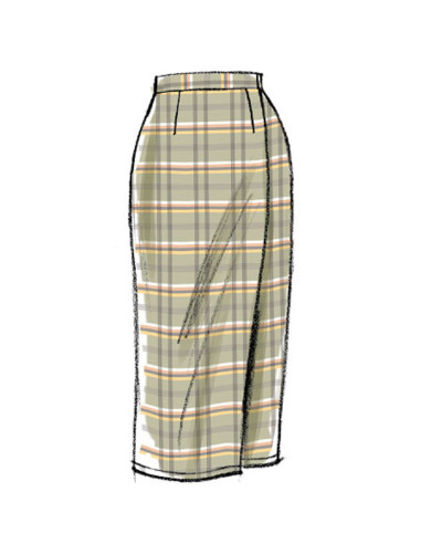Skirt pattern - Vogue 8956