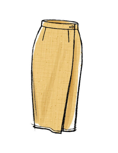 Skirt pattern - Vogue 8956