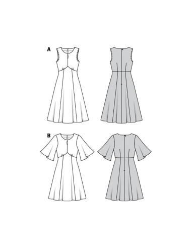 Dress pattern - Burda 6133