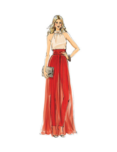 Pants pattern - Vogue 8955