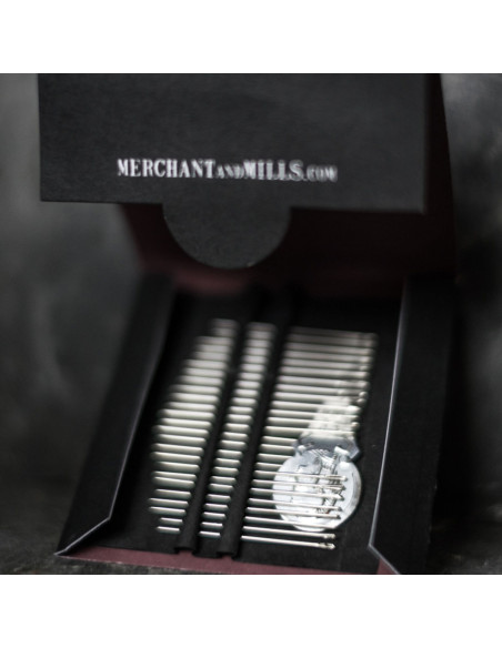 Pack of 25 fine sewing needles by Merchant & Mills