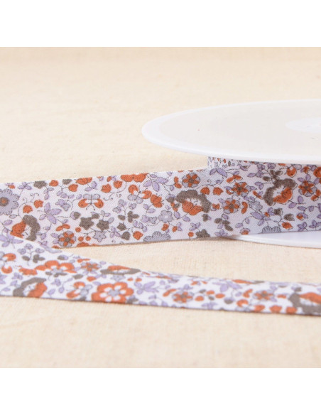 Bias flowers - Light gray