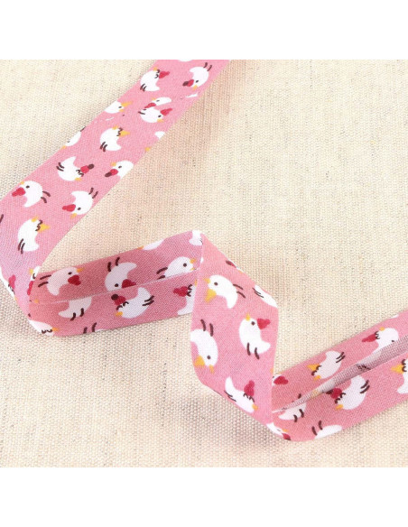 Bias hens - Old pink