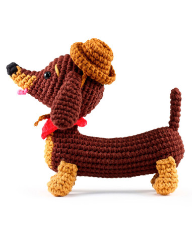 Crochet Kit - Elementary, My Dear Dachshund