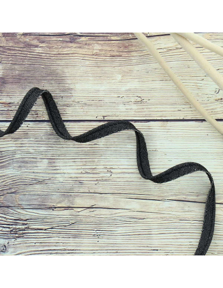 Piping jeans - Black