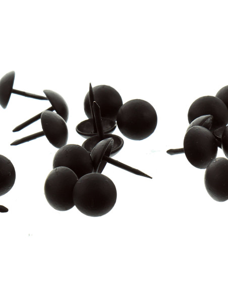 Round upholstery nails - Gunmetal