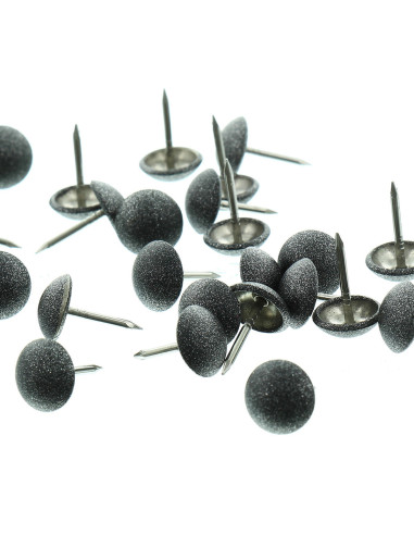 Select Upholstery Nails - Glittery Gray