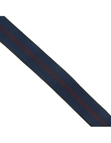 70 mm blue and red elastic upholstery strap