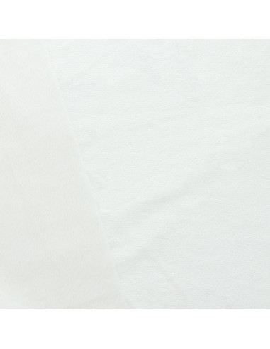 Micro terry viscose fabric - White