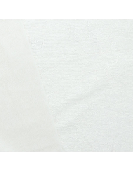 Micro terry viscose fabric - White