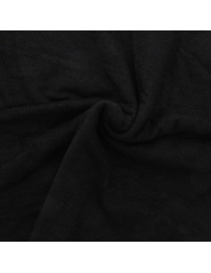 Micro terry viscose fabric - Black