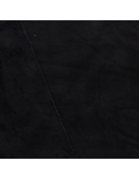Micro terry viscose fabric - Black