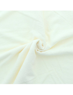 Micro terry viscose fabric - Ecru