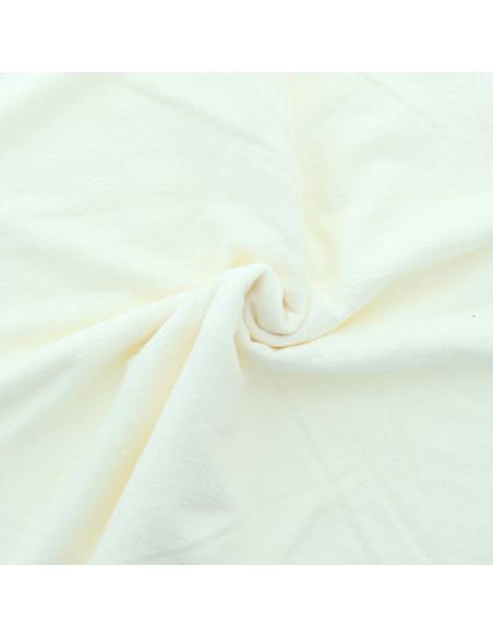 Micro terry viscose fabric - Ecru