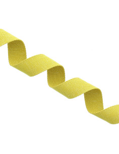 Sparkling cotton strap for bag - Mustard