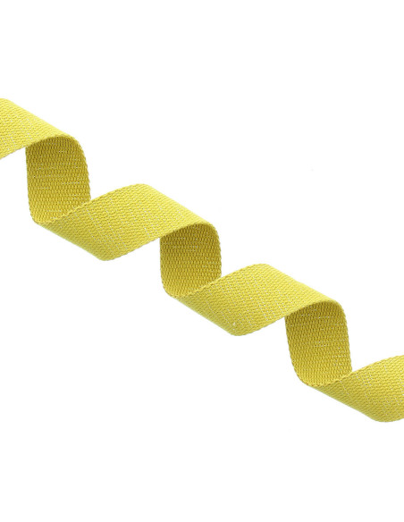 Sparkling cotton strap for bag - Mustard