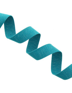 Sparkling cotton strap for bag - Petrol blue