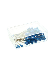 Blue plastic-headed tacks 53 mm