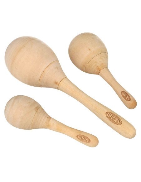 Maracas rattle 20 cm x 6 cm