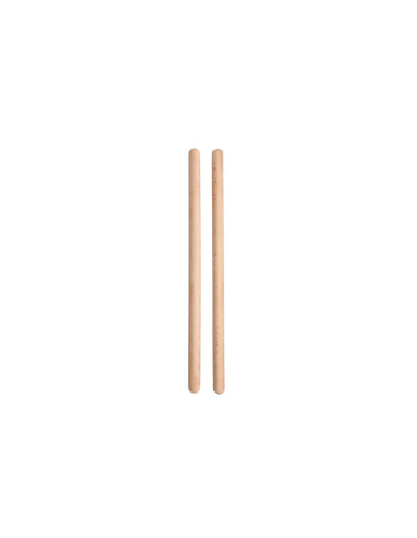 Set of 2 wooden sticks for macramé - 30 cm