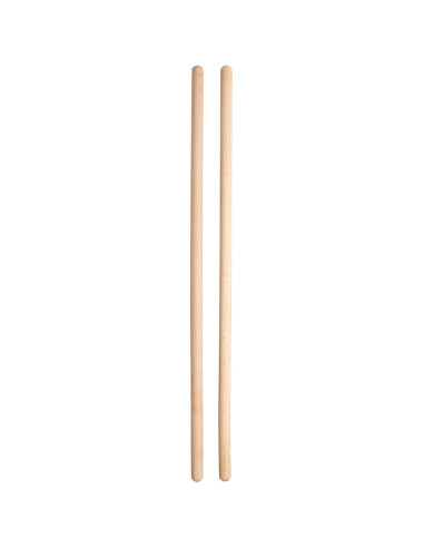 Set of 2 wooden sticks for macramé - 50 cm
