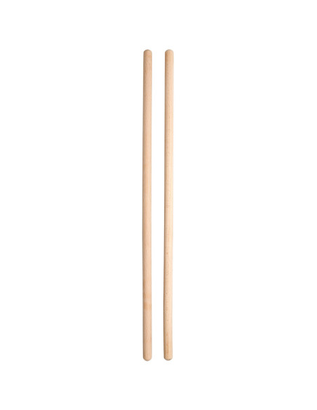 Set of 2 wooden sticks for macramé - 50 cm
