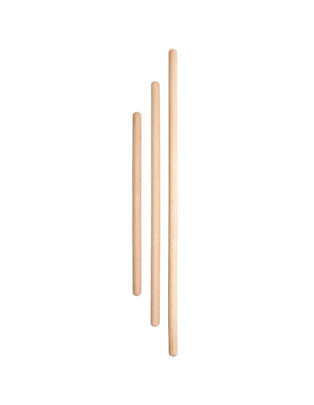 Set of 3 wooden sticks for macramé
