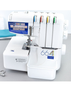 Waste bin for Elna 664 and 664 Pro serger