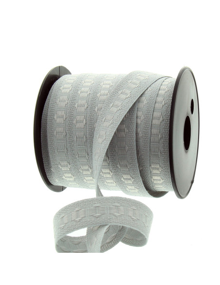 Flat braid - Light gray
