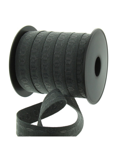 Flat braid - Dark gray