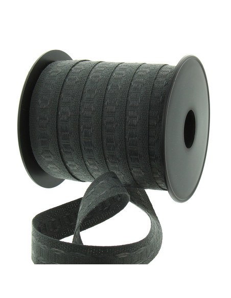 Flat braid - Dark gray