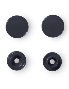 Set of 30 Color Snaps press buttons 12.4 mm - Navy 2