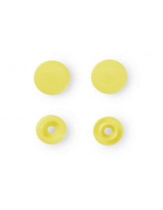 Set of 30 Color Snaps press buttons 12.4 mm - Banana 2