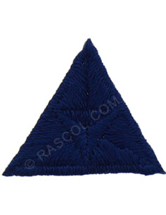 Light Navy Iron-On Fly Patch