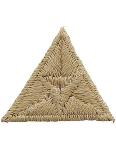 Dark Beige Iron-On Patch - Fly