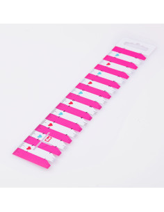 Hem and pleat gauge - Fuchsia pink 2
