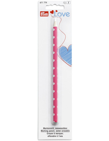 Water-erasable marking crayon - Fuchsia
