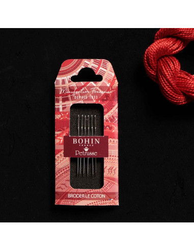 Special Edition Petrusse x Bohin cotton embroidery needles