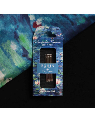 Silk embroidery needles Special Edition Petrusse x Bohin