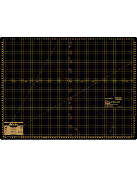 Self-healing cutting mat black 45 x 60 cm
