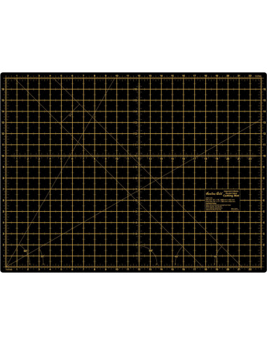 Self-healing cutting mat black 45 x 60 cm