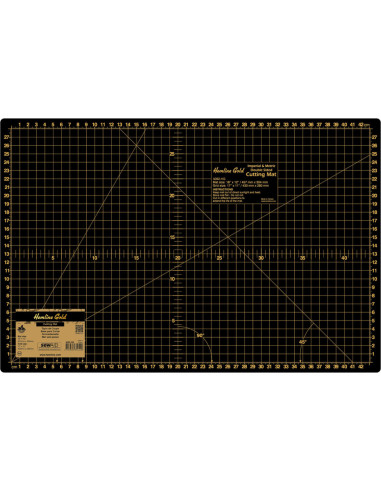 Self-healing cutting mat black 30 x 45 cm