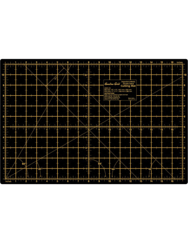 Self-healing cutting mat black 30 x 45 cm