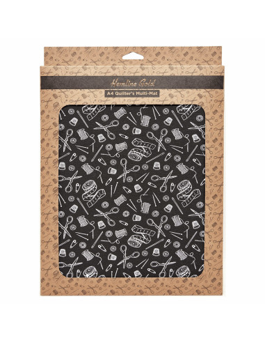 4-in-1 Black Edition ironing cutting mat